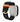 Back of the black X6Play kids smart watch showcasing the watch strap and charging plug