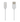 A white charger with a POGO connector for the XGO3 smartwatch and a USB connector on the other end.