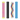 Four elastic straps for the Xplora X6Play – pink/yellow, black, rainbow and blue to easily change the style of the children's watch