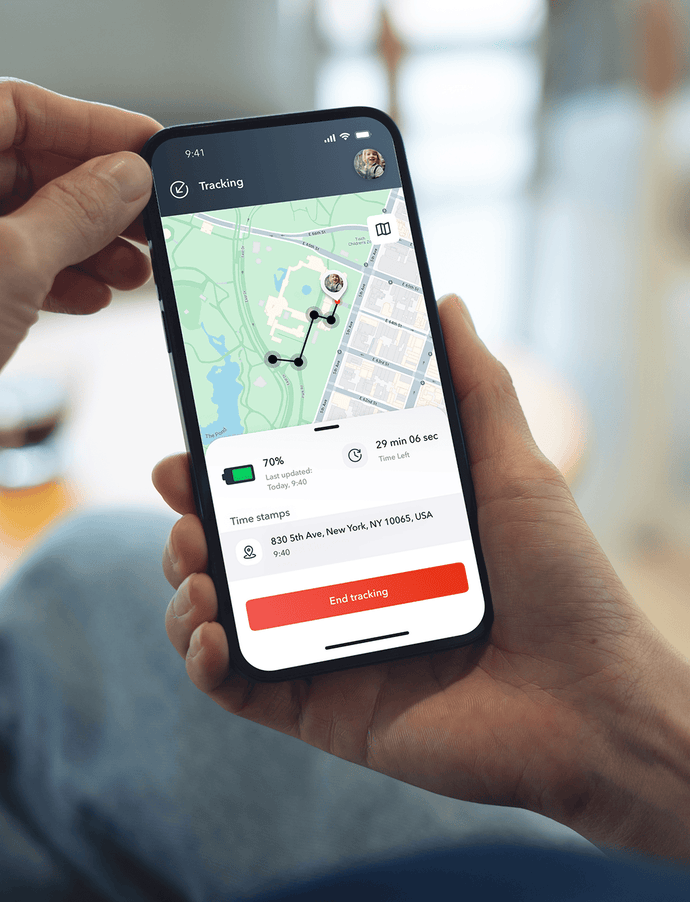 Xplora Guardian Live tracking