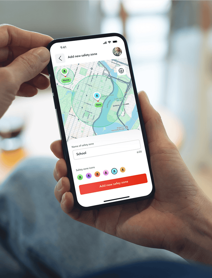 Xplora Guardian App Safe Zones