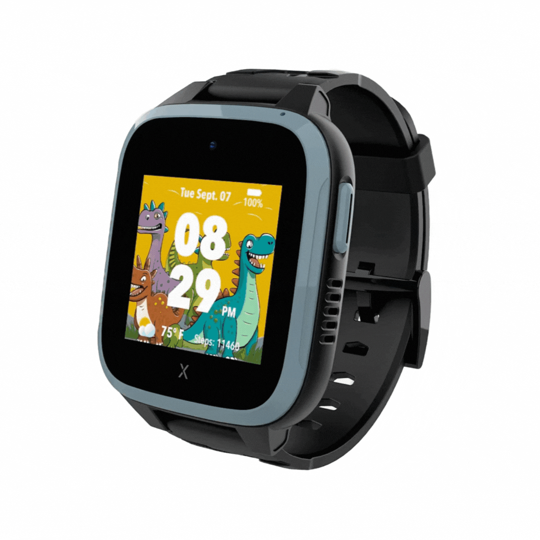 XPLORA X5 Play - Reloj teléfono para niños (4G) - llamadas, mensajes, modo  escolar para niños, función SOS, ubicación GPS, cámara y podómetro - (se